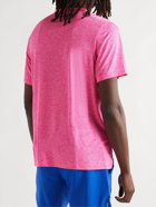 Nike Running - Rise 365 Mélange Dri-FIT T-Shirt - Pink