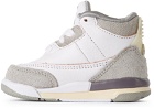 Nike Jordan Baby White & Grey A Ma Maniére Edition Air Jordan 3 Retro SP Sneakers