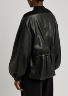 Esse Studios Synca Faux Leather Jacket Black