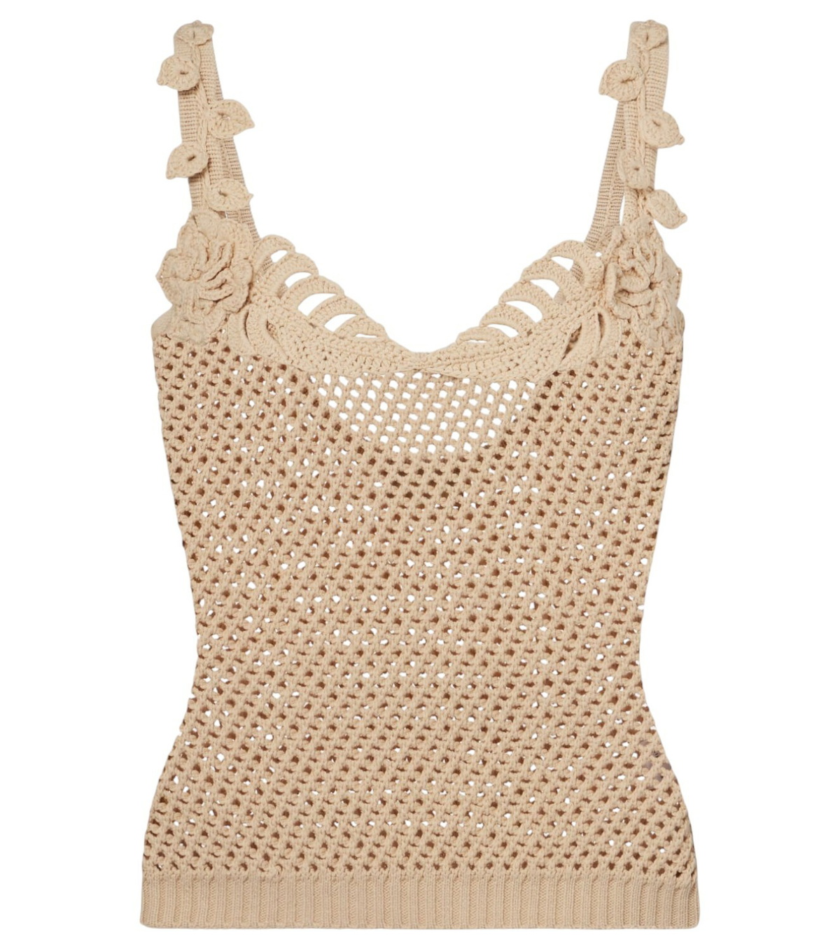 スカーフ Elie Saab Printed Cotton Crop Top FOULARD38 PRINTED COTTON Elie Saab Printed Cotton Crop Top In Brown - 26% Off