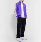 Palm Angels - Striped Logo-Print Tech-Jersey Track Jacket - Purple