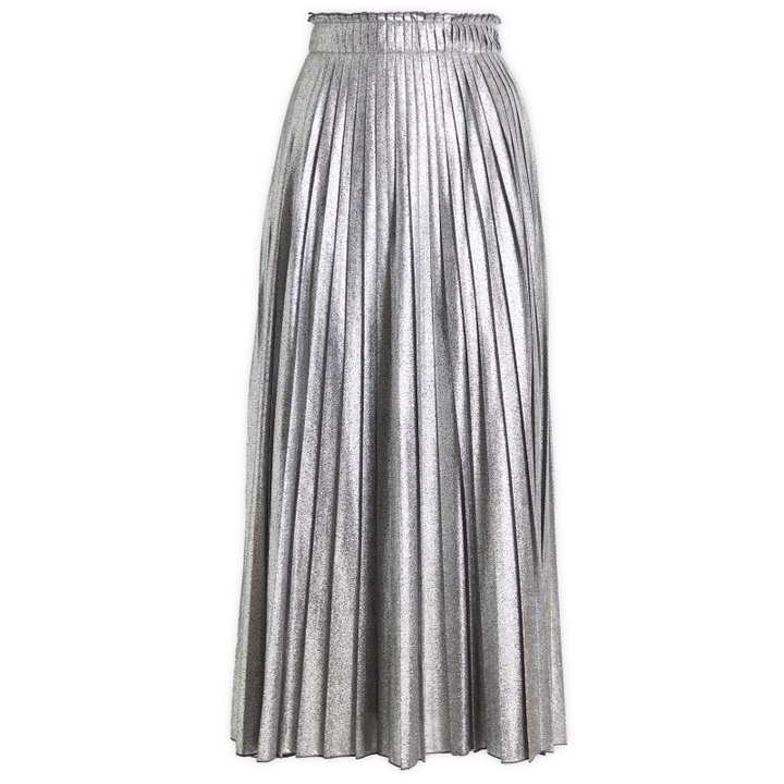 Photo: Weekend by Max Mara Women's Gamma Pleated Skirt in Silver