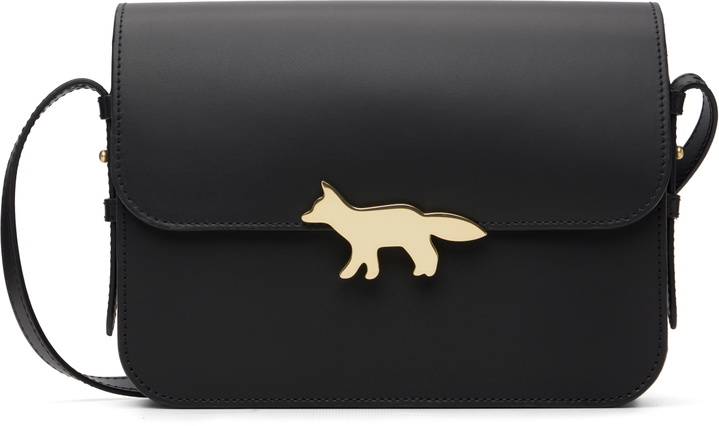 Photo: Maison Kitsuné Black Edie Bag