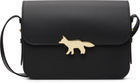 Maison Kitsuné Black Edie Bag