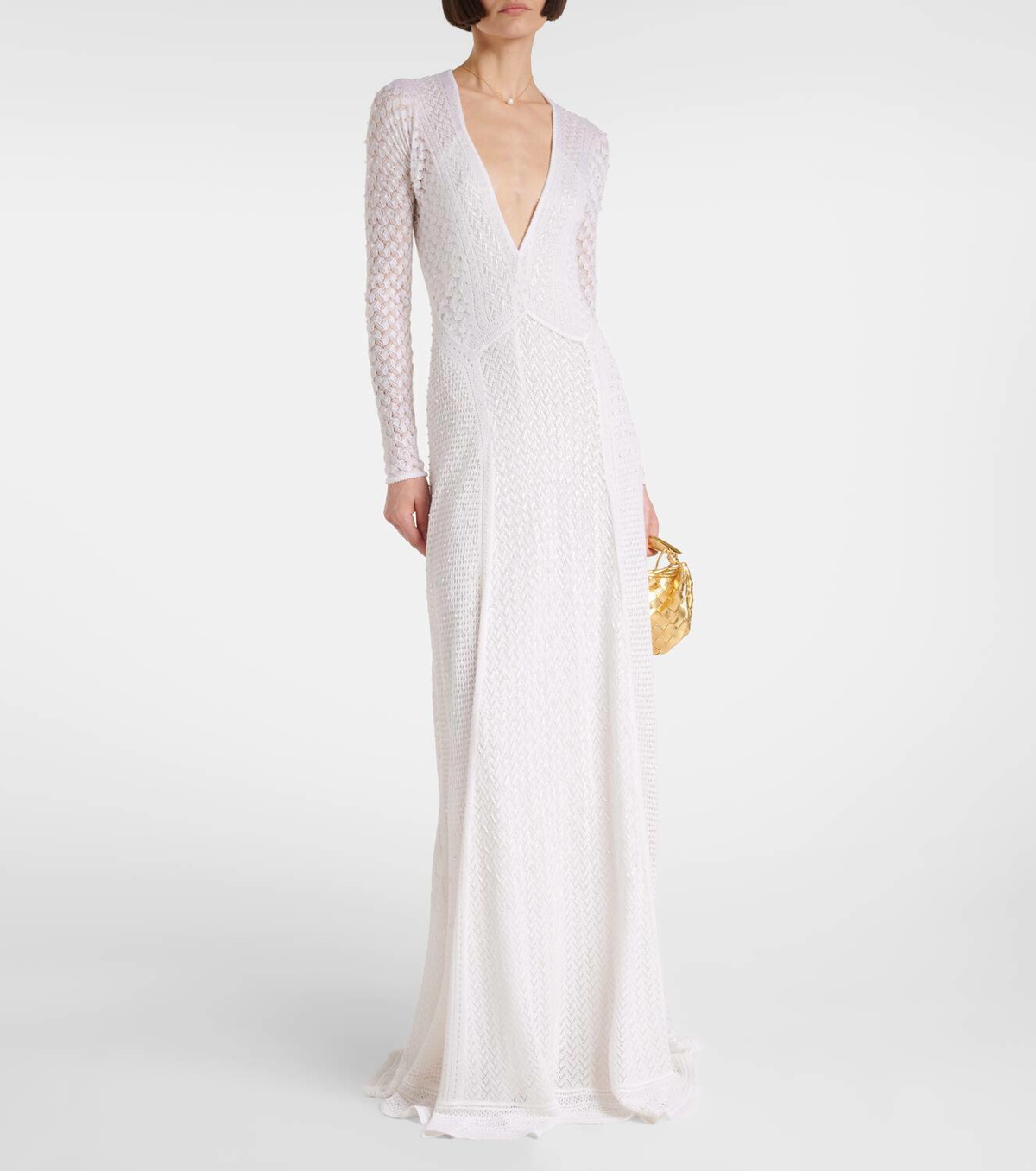Ralph Lauren Collection Knitted silk and cashmere gown Ralph Lauren Collection Ralph Lauren Collection Knitted silk and cashmere gown Ralph Lauren Collection