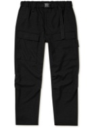 Y-3 - Straight-Leg Belted Twill Cargo Trousers - Black