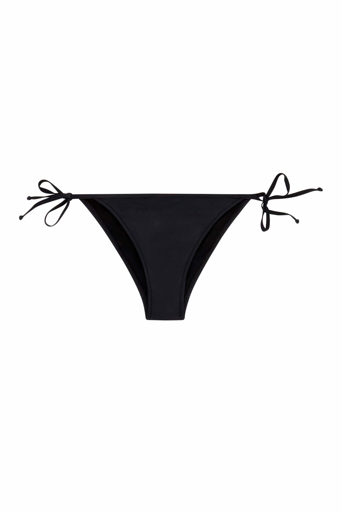 Diesel Maxi logo bikini briefs in recycled nylon - Panties Womens in Black