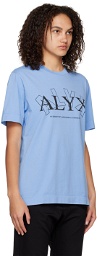 1017 ALYX 9SM Blue 'Meaningful Connection' T-Shirt