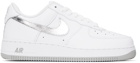 Nike White 'Color of the Month' Air Force 1 Low Sneakers