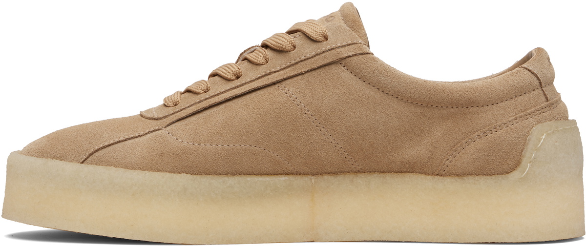 Hugo Beige Suede Sneakers