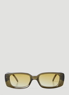 Samhain Gradient Sunglasses in Beige