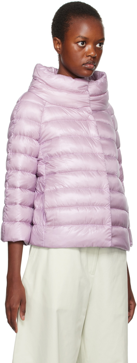 Herno Purple Sofia Down Jacket Herno
