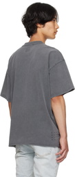 Ksubi Gray Blasted Ekcess S/S T-shirt