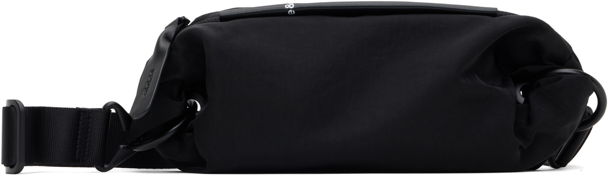 Cote and Ciel Black Memory Tech Oder-Spree Messenger Bag