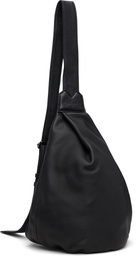 YOHJI YAMAMOTO Black Tuck Sling Small Bag
