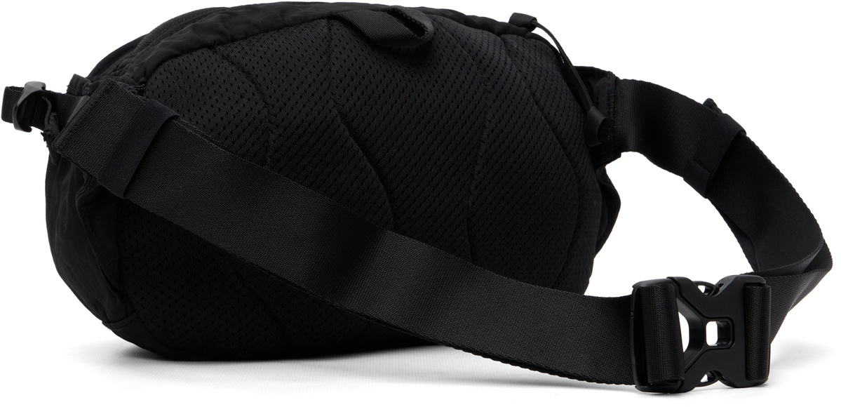 C.P. Company Black Nylon B Belt Bag