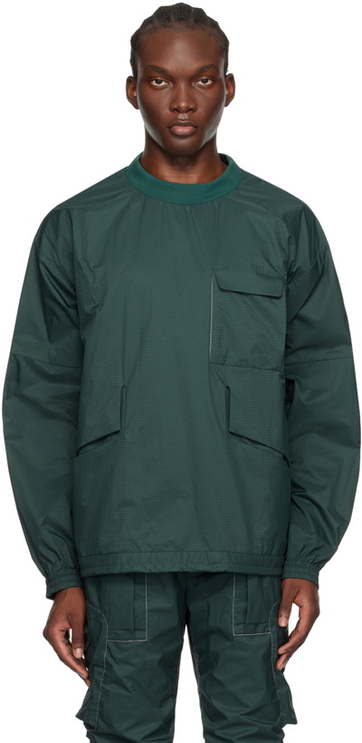 Photo: F/CE.® Green Drawstring Sweatshirt