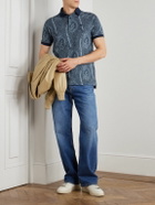 Etro - Straight-Leg Logo-Embroidered Jeans - Blue