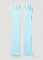 Long Eveningwear Gloves in Blue