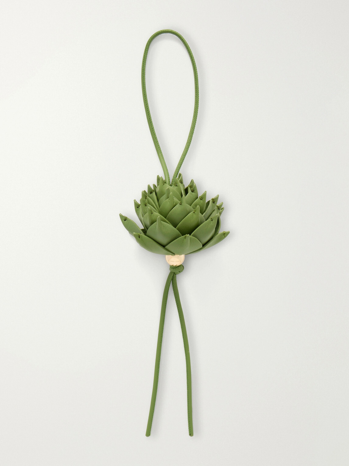 LOEWE - Paula's Ibiza Artichoke Leather and Gold-Tone Bag Charm