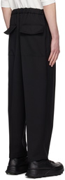 Jil Sander Black Tapered Trousers