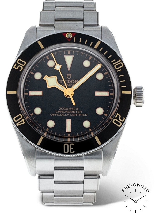 Photo: TUDOR - Pre-Owned 2018 Black Bay Fifty-Eight Automatic 39mm Stainless Steel Watch, Ref. No. M79030N-0001