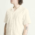 Foret Men's Peer Jacquard Shirt in Cloud