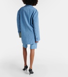 Dries Van Noten Oversized denim blazer