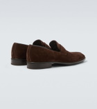 Canali Suede penny loafers
