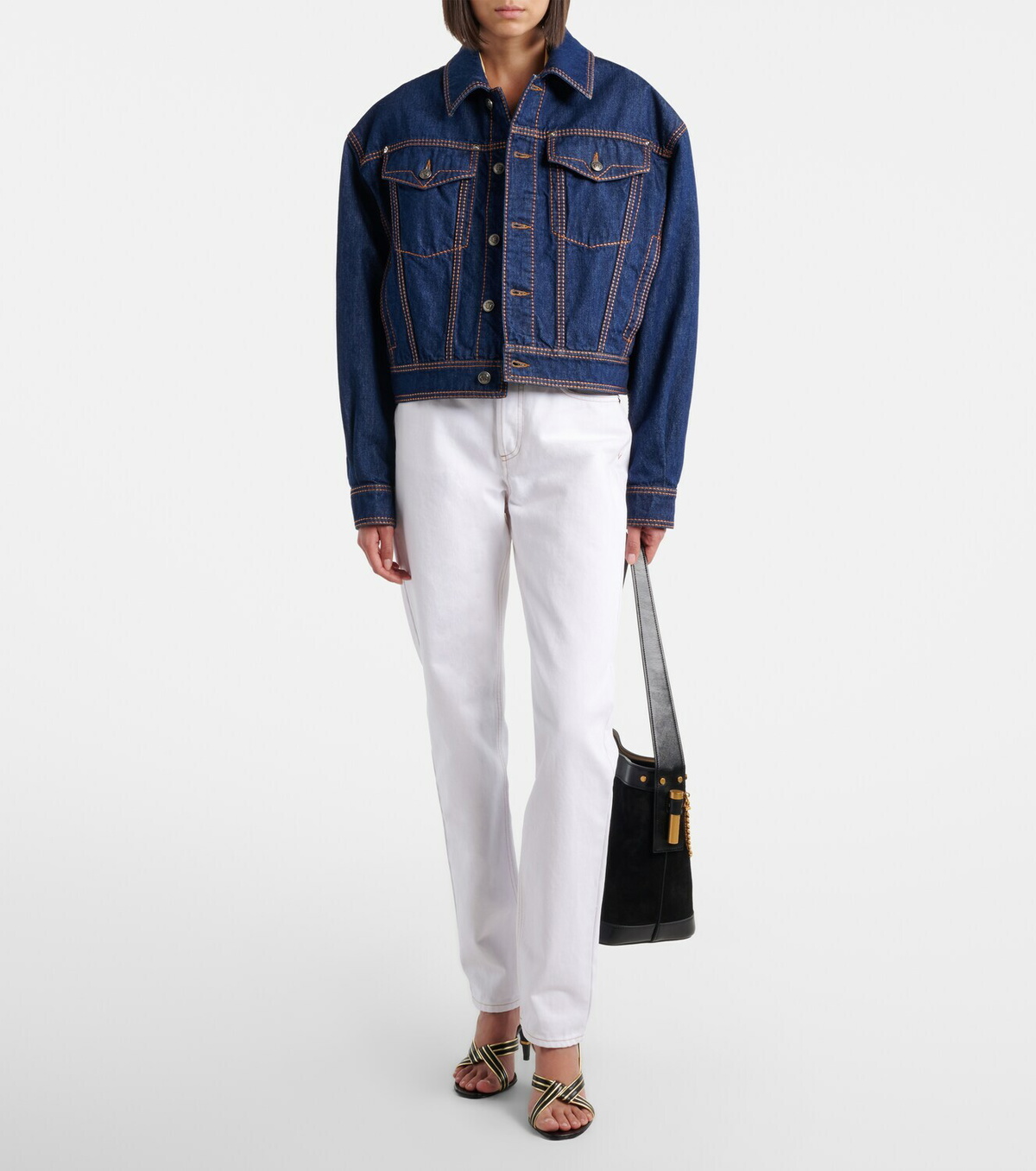 Versace Medusa denim jacket