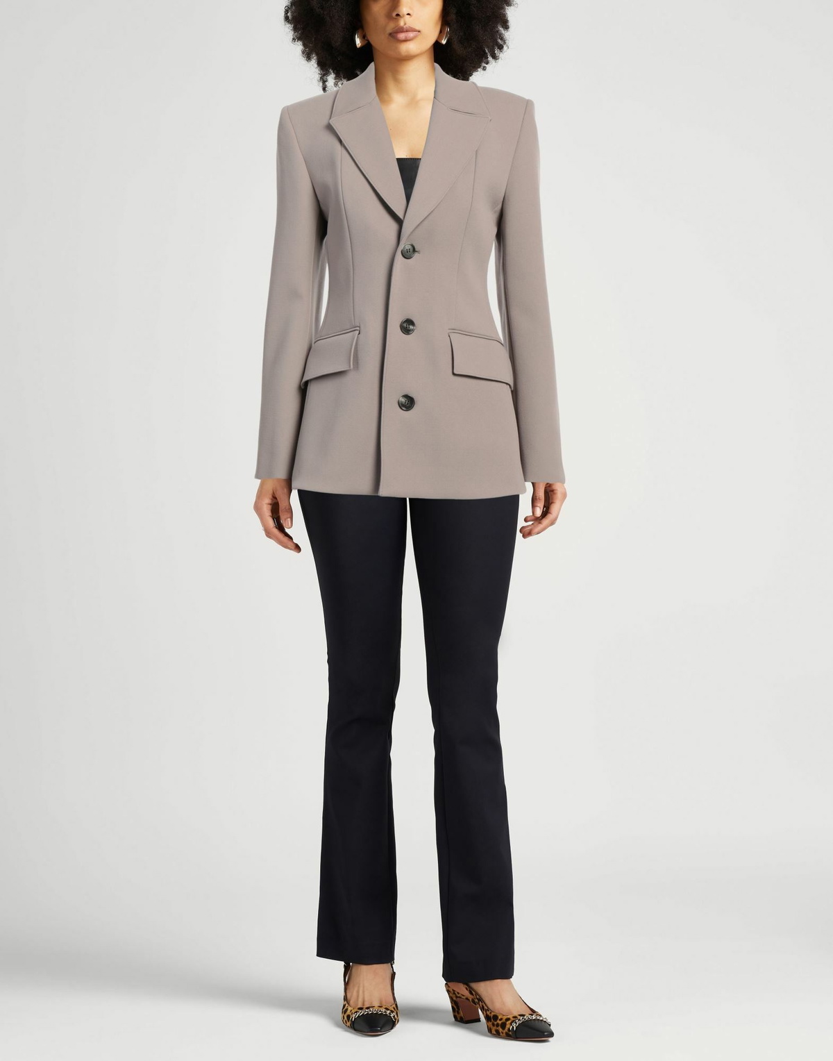 Ami Alexandre Mattiussi Womens Blazer in Grey