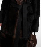 Altuzarra Geoff shearling wrap coat