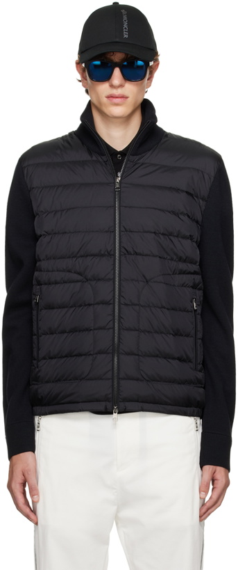 Photo: Moncler Black Quilted Down Jacket