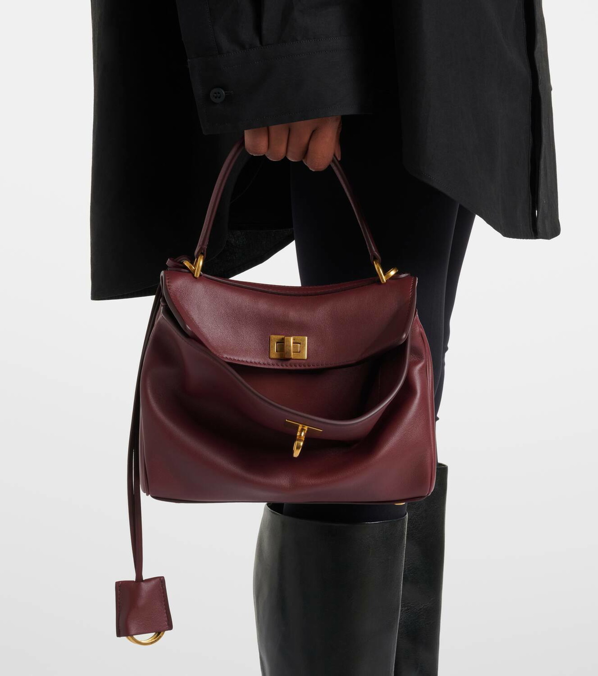 Balenciaga Rodeo Mini leather tote bag Balenciaga Balenciaga Rodeo Mini leather tote bag Balenciaga