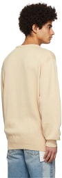 Heron Preston Beige Style Sweater
