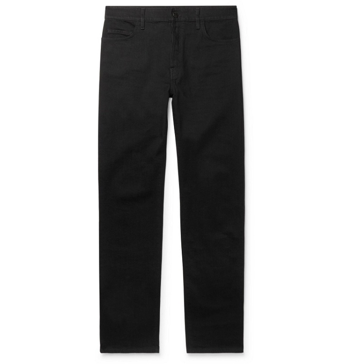 Photo: The Row - Irwin Organic Cotton-Blend Denim Jeans - Black