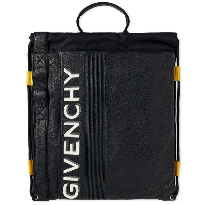Photo: Givenchy Drawstring Gym Bag Black