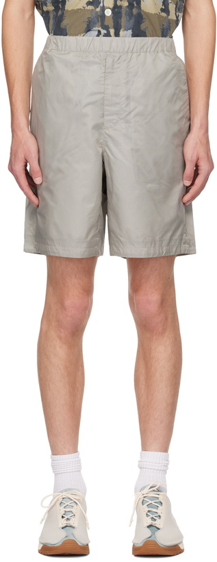 Photo: NORSE PROJECTS Gray Elasticized Shorts