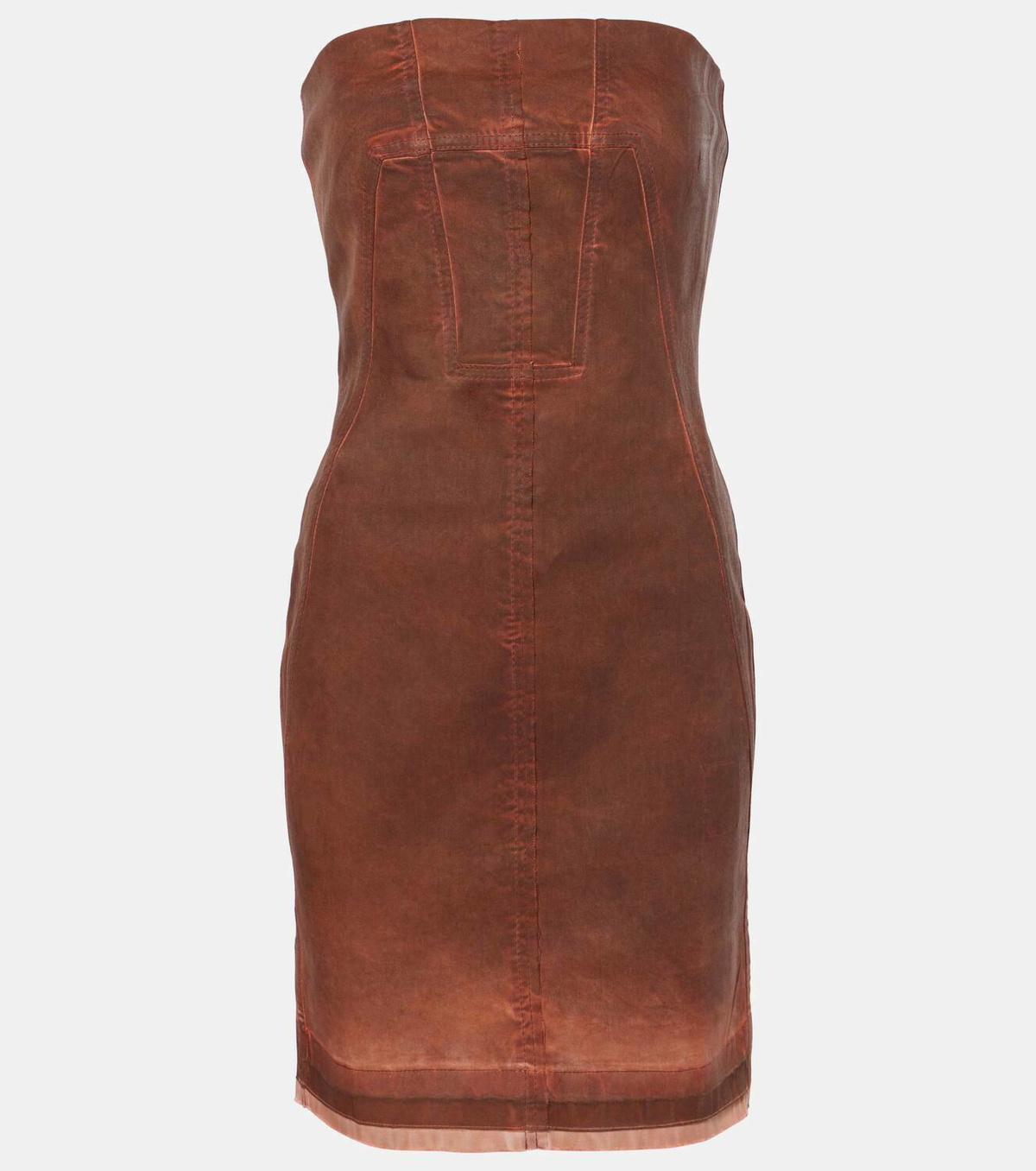 Rick Owens Women's Bustier Dress Black