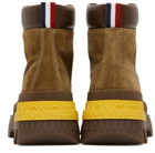 Moncler Brown Mon Corp Boots