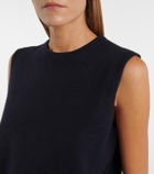 Extreme Cashmere N°156 Be Now cashmere-blend sweater vest