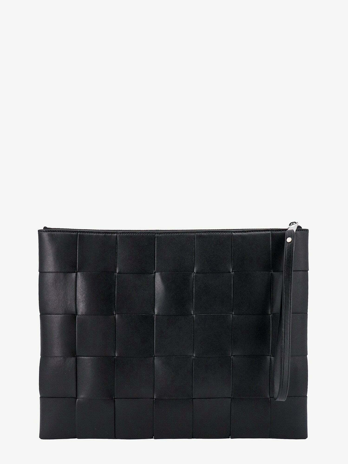 Bottega Veneta Cassette Black Mens Clutch