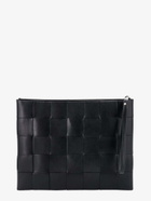 Bottega Veneta Cassette Black Mens Clutch