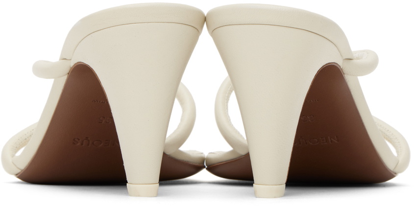 NEOUS Off-White Venus Heeled Sandals