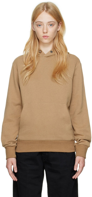 Photo: ZEGNA Brown Cotton Hoodie