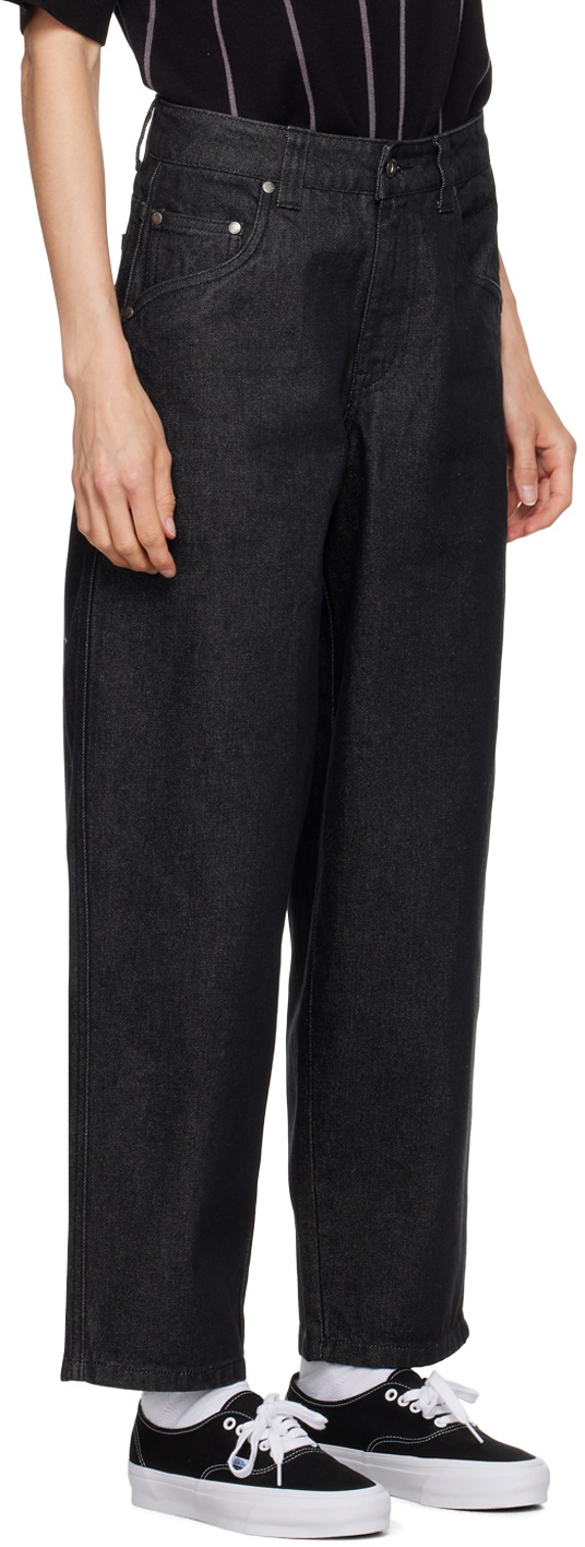Dime Black Classic Baggy Jeans