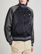 Human Made - Reversible Logo-Appliquéd Cotton-Blend Satin Bomber Jacket - Red