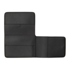 Jil Sander Black Folded Card Holder