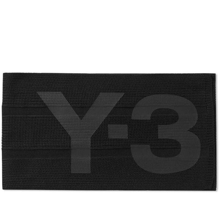 Photo: Y-3 Classic Logo Scarf Black