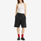 Martine Rose Women's Casual Shorts in Black Washed